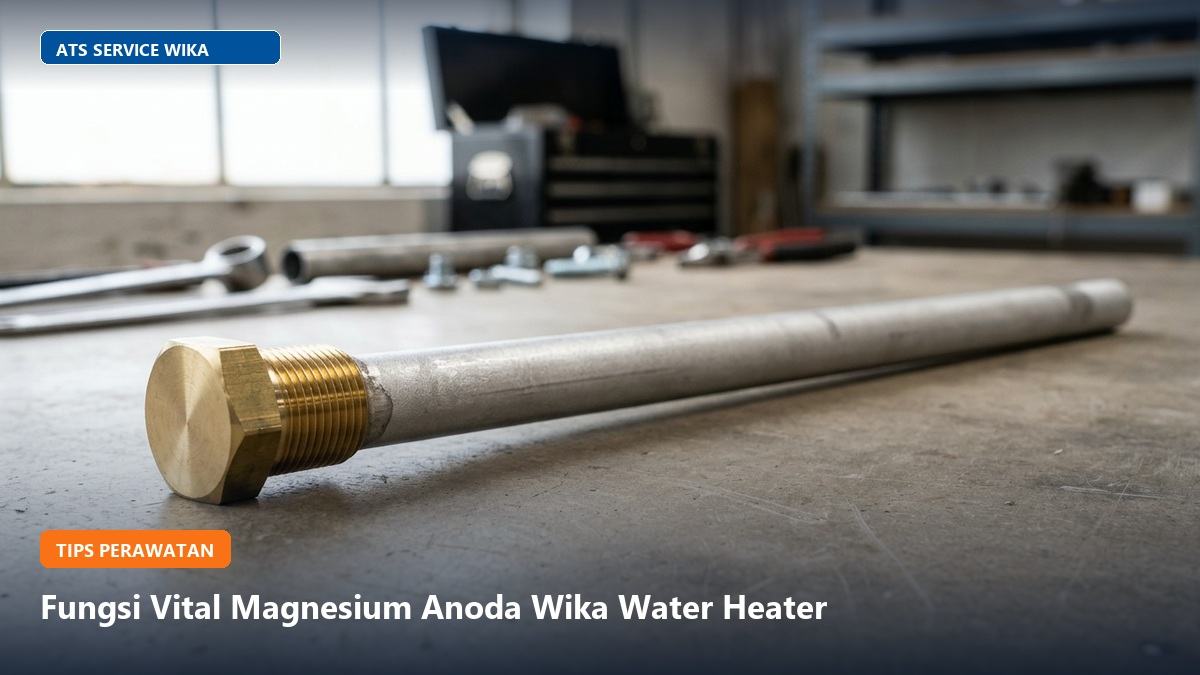 Fungsi Magnesium Anoda pada Wika Water Heater dan Tanda Wajib Diganti