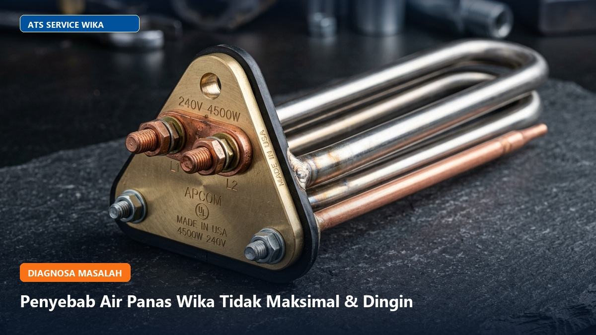 5 Penyebab Air Panas Wika Tidak Maksimal atau Dingin dan Cara Mengatasinya